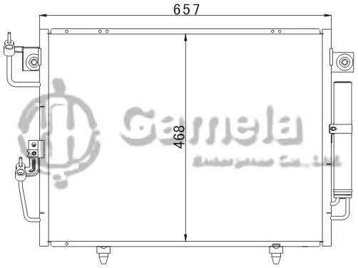 6383009 - Condenser-for-MITSUBISHI-MONTERO