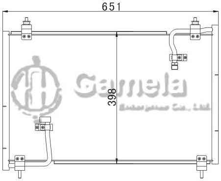 6384009 - Condenser-for-MAZDA-929