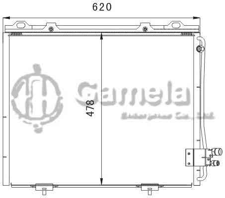 6387003 - Condenser-for-BENZ-E-CLASS-W-210-95-OEM-2108300270