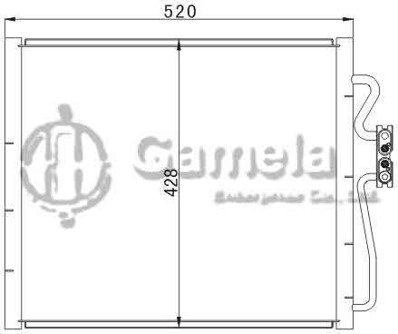 6388003 - Condenser-for-BMW-7E-38-94-OEM-64538373924