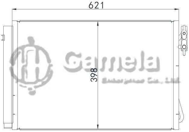 6388006 - Condenser-for-BMW-1-E81-E82-E87-E88-04-OEM-6930038