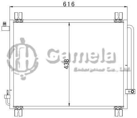 6389008 - Condenser-for-HYUNDAI-JAC-REFINE