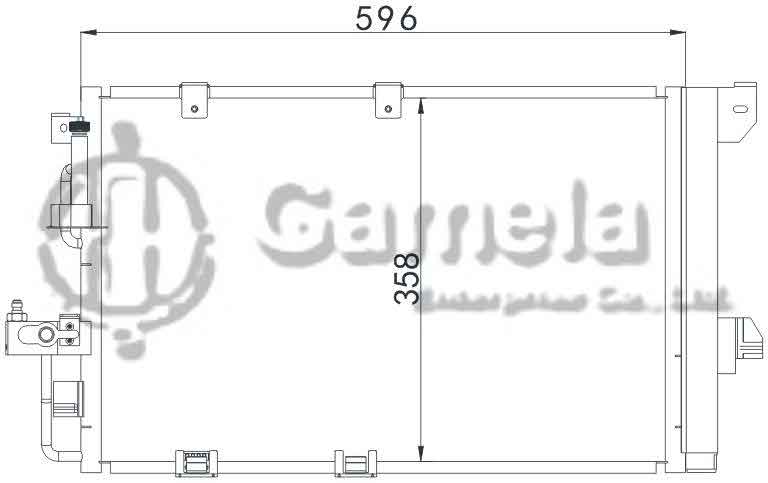 6394007 - Condenser-for-CHEVROLET-GMC-VIVA-05