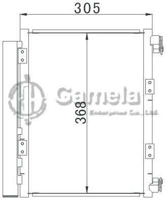 6395001 - Condenser-for-ISUZU-D-MAX-08