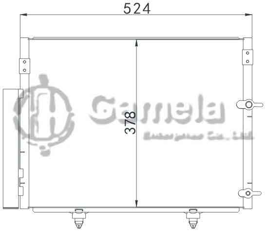 6396001 - Condenser-for-FAW-DAIHATSU