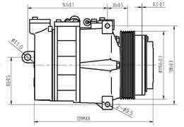 64136-7SBU16C-770101-7SBU16C-Series-Compressor - 64136-7SBU16C-770101-7SBU16C-Series-AC-Compressor-for-MERCEDES-R170SLK-VITO-W-163ML-W-208CLK-W901-SPRINTER-W140-W202-W210-R134a-12V-12VV