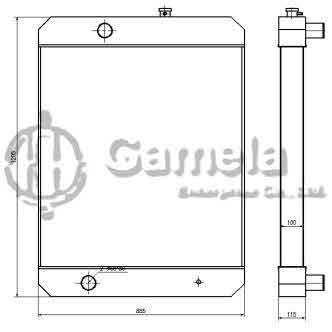 B500016 - Radiator-for-E330A-OEM-7Y1362