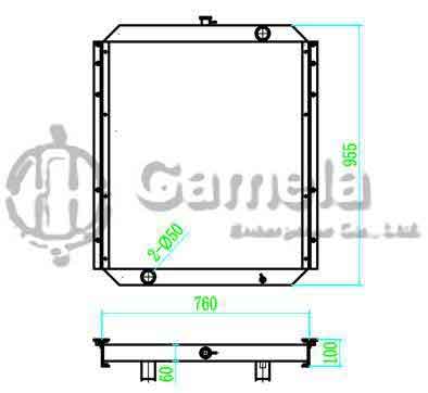 B500020 - Radiator-for-SK200-5