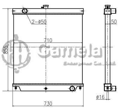 B500026 - Radiator-for-SH120-5