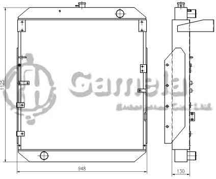 B500035 - Radiator-for-WA380-5-OEM-423-03-31550