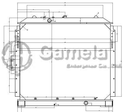 B500042 - Radiator-for-ZAX850H-ZAX800-OEM-4474012