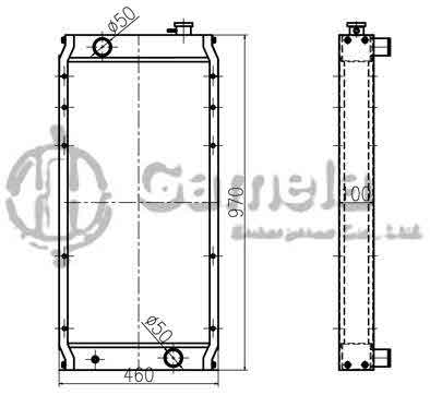 B500056 - Radiator-for-E320C-NEW-E320C-OEM-204-0884-0996