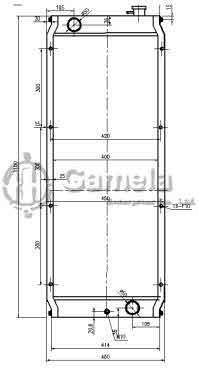 B500056A - Radiator-for-E320C-OEM-2364430