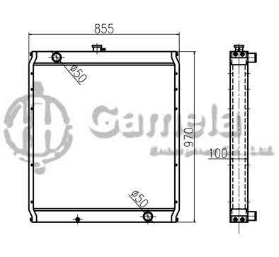 B500058 - Radiator-for-E320C-OLD-E320CU-OEM-193-2767