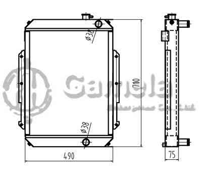 B500061 - Radiator-for-R55-7-R60-7