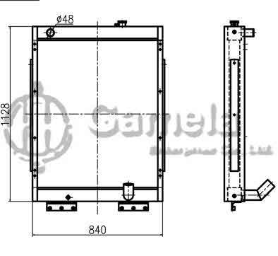 B500062 - Radiator-for-R210-7-R215-7C-R225-7