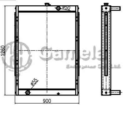 B500065 - Radiator-for-DH300-7-S300LC-V