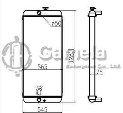 B500074 - Radiator-for-E330D-OEM-2459359