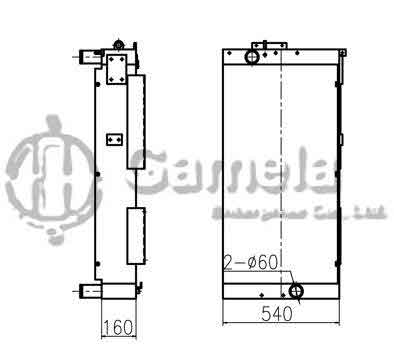 B500137 - Radiator-for-R335-9T-R385-9T