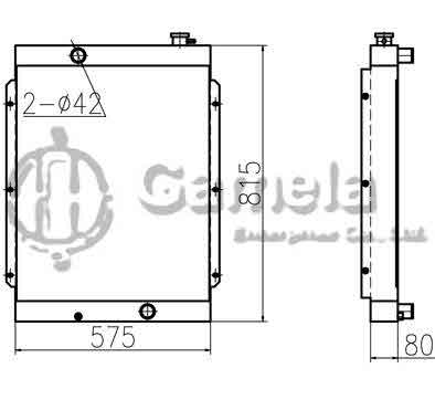 B500179 - Radiator-for-R85-7