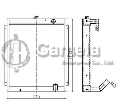 B500190 - Radiator-for-R335-7-R375-7