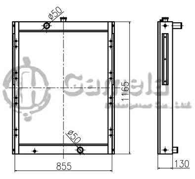 B500194 - Radiator-for-DH258-7