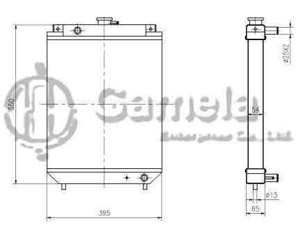 B500227 - Radiator-for-PC40-8