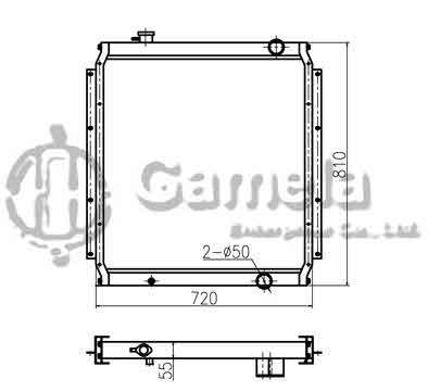 B500230 - Radiator-for-EX200-2-3-OEM-4287043