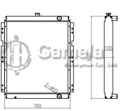 B500231 - Radiator-for-SH200A1