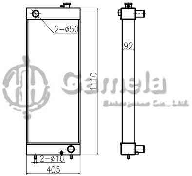 B500240 - Radiator-for-E324D