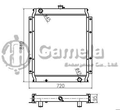 B500244 - Radiator-for-E200B