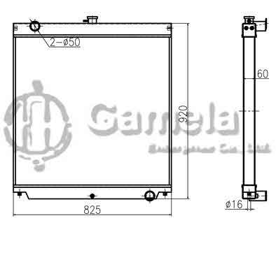 B500256 - Radiator-for-ZAX180-EFI