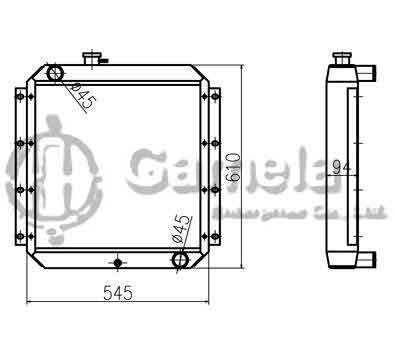 B500281 - Radiator-for-E70B