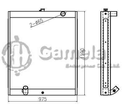 B500289 - Radiator-for-DH330