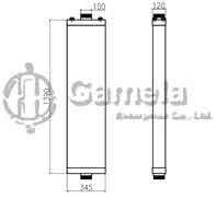 B500309 - Radiator-for-WA600-6-OEM-426-03-37502