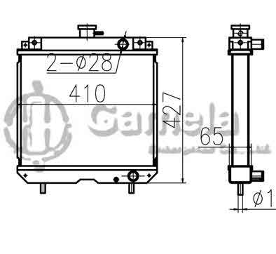 B500320 - Radiator-for-MM40-OEM-10380412000