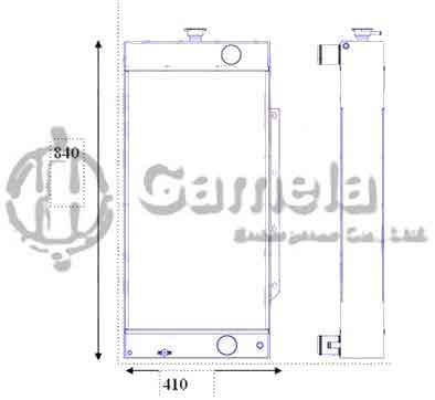 B500407 - Radiator-for-JS110-JS115