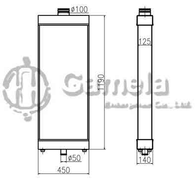 B500417 - Radiator-for-CX800B