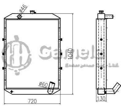 B500419 - Radiator-for-R150-7