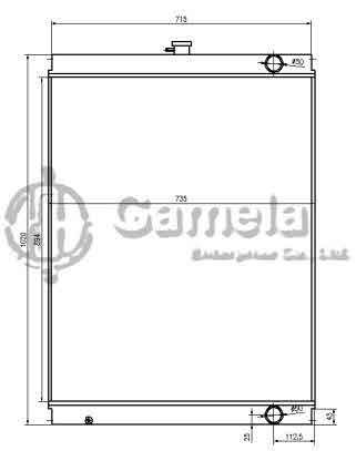 B500429 - Radiator-for-SH240A3