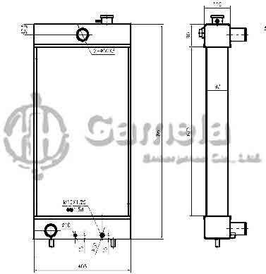 B500431 - Radiator-for-DX120