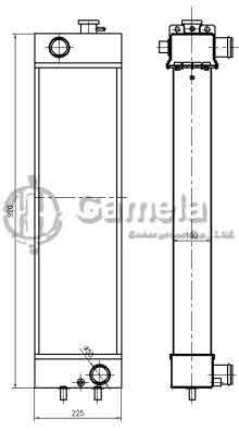 B500452 - Radiator-for-PC138-7