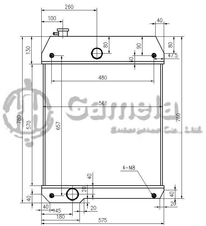 B500462 - Radiator-for-428B