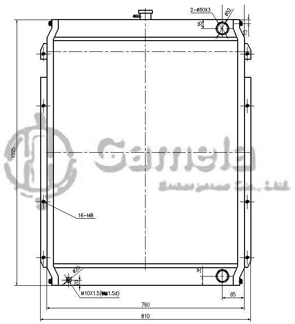 B500490 - Radiator-for-E320B-OEM-1415722