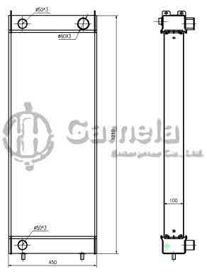 B500530 - Radiator-for-ZW310-OEM-263J2-17001