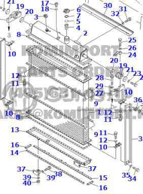 B500537 - Radiator-for-D375A-5