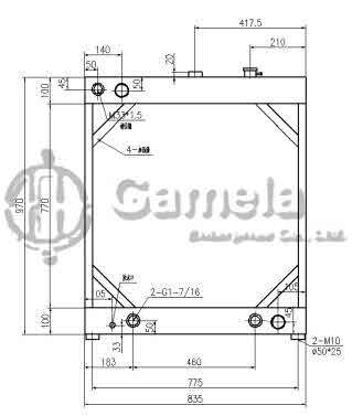 B500553 - Radiator-for-928G