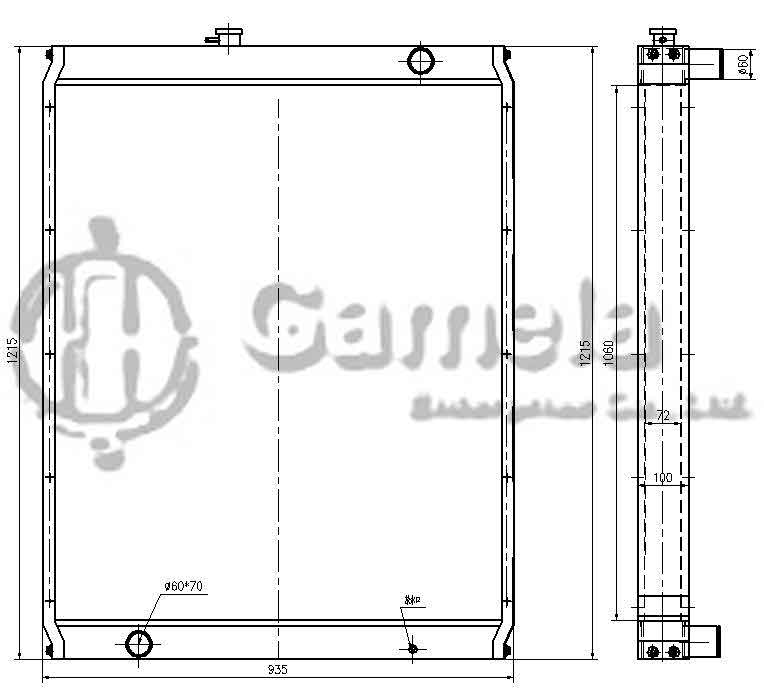 B500556 - Radiator-for-HD1430