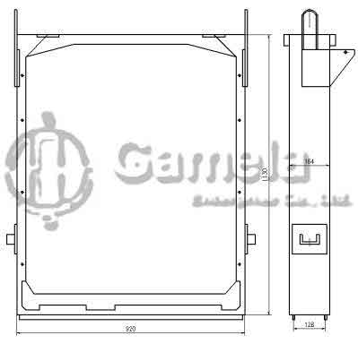 B500568 - Radiator-for-WA350-3A-OEM-423-03-21111