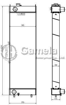 B500589 - Radiator-for-ZAX360-5